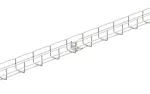 WSPORNIK LEKKI DLA KORYT O SZER. 50 I 100 MM, GS, D12351, Cablofil