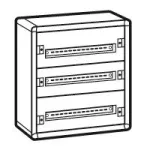XL3 160 ROZDZIELNICA METALOWA 3R, Legrand