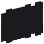 OSŁONA TYLNA DCX-M 200-400 A, Legrand
