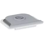PLEXO55 MEMBRANA 1 WYJŚCIE ŚR. 25MM SZARA, Legrand