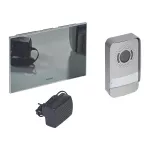 ZESTAW WIDEODOMOFONOWY 1-RODZINNY Z WIDEODOMOFONEM LUSTRZANYM 7", Legrand