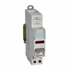 ŁĄCZNIK PRZYCISKOWY BISTABILNY 1NO Z LAMPKĄ CZERWONĄ LED 110/400V, Legrand