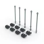 XL3S ZESTAW ADAPTERÓW DO SZYN CU 80-120X10MM, Legrand