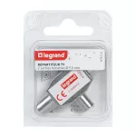 SPLITTERY EKRANOWANE ?9.52 MM - 862 MHZ, 1 WEJŚCIE MĘSKIE - 2 WYJŚCIA ŻEŃSKIE, Legrand