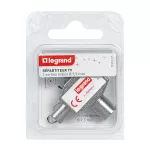 SPLITTERY EKRANOWANE Ø9.52 MM - 862 MHZ, 1 WEJŚCIE ŻEŃSKIE - 2 WYJŚCIA MĘSKIE, Legrand