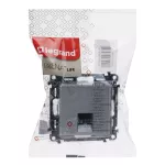 VALENA LIFE GNIAZDO 1 x RJ 13 ALUMINIUM, Legrand