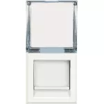 AXOLUTE - GNIAZDO RJ45 CAT 6A STP BIAŁY, Bticino