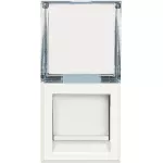 AXOLUTE - GNIAZDO RJ45 CAT 6 STP BIAŁE, Bticino