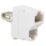 LCS DUBLER 1X2RJ45 TEL-ISDN, Legrand