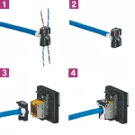 M45:1M 1XRJ45 KAT6 UTP, Legrand