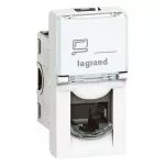 M45: 1M 1XRJ45 KAT. 6A UTP BIAŁE, Legrand