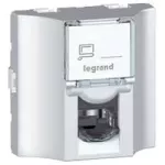 M45:2M RJ45-RJ45 KAT6A UTP ALU, Legrand