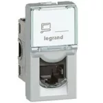 M45: 1M 1XRJ45 KAT. 6A UTP ALU, Legrand