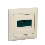VALENA - GNIAZDO RJ 45 KAT. 5E UTP KREMOWE, Legrand