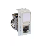 LIVING NOW - GNIAZDO RJ45 - STP - KAT.6 - 1 MODUŁ - BIEL, Bticino