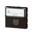MOSIAC - 2 MODUŁY 1XRJ45 KAT6 FTP ANTRACYT, Legrand