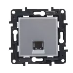 Niloe Step - gniazdo telefoniczne RJ11- kolor aluminium, Legrand