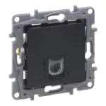 NILOE SELECTION - GNIAZDO RJ 11 ANTRACYT, Legrand