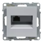 SUNO - Gniazdo RJ45/kat 6 UTP, Aluminium, Legrand