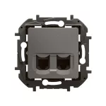 NOWE NILOE - GNIAZDO RJ 11 + RJ 45 KAT. 6 STALOWE