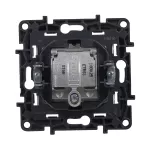 Niloe Step - gniazdo TV-R-SAT końcowe do instalacji typu gwiazda 1,5 dB- kolor aluminium, Legrand