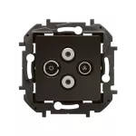 NOWE NILOE - GNIAZDO TV-RD-SAT-SAT KOŃCOWE TYPU GWIAZDA 1,5 DB CZARNE