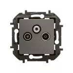 NOWE NILOE - GNIAZDO TV-RD-SAT ZAKOŃCZENIOWE 10 DB STALOWE