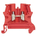 ZŁĄCZKA VIKING 1 TOROWA 4MM2 CZERWONA, Legrand