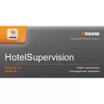 MH:HOTEL SOFTWARE DO 20 POK., Bticino/Legrand