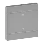 MH:KLAWISZ ON-OFF 2M ALU, Legrand