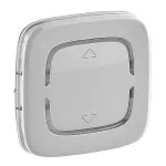 MY HOME VALENA ALLURE - KLAWISZ STEROWNIKA PODSTAWOWEGO GÓRA-DÓŁ ALUMINIUM, Legrand