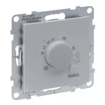 SUNO - Termostat pokojowy - zakres temperatury: 5 °C - 30 °C (+/- 0,5°C) - zasilanie: 230 V~ - 50/60 Hz, Aluminium, Legrand