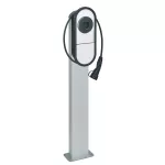 GREEN'UP ONE: STACJA ŁADOWANIA POJAZDÓW ELEKTRYCZNYCH TYPU WALLBOX, JEDNOFAZOWA, 7,4KW, MODE 3, 1 PUNKT ŁADOWANIA, Z KABLEM I WTYCZKĄ, IP54, IK10, Z ZABEZPIECZENIEM 6MA DC