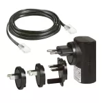 INCARA: M45: DISQ 80 - ZASILACZ DO ŁADOWAREK INDUKCYJNYCH 1X15W - 2,5 M, Legrand