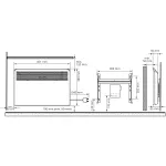 Grzejnik BETA2-BT-EP 250W P 39x45 z programatorem Bluetooth, wtyczką i wspor. mont.