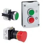 OSMOZ KOMPLET Z PODŚWIETLENIEM - GŁÓWKA PŁASKA ZIELONA 130 V + UCHWYT + 1R+1Z, Legrand