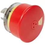 OSMOZ GŁÓWKA STOP AWARYJNA (PRZYCIŚNIJ - CIĄGNIJ), CZERWONA Ø54, BEZ PODŚWIETLENIA EN 418, Legrand