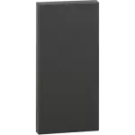 LIVING NOW 'MY HOME' - PLAKIETKA MODUŁU ZAŚLEPKI1 MODUŁ - CZERŃ, Bticino