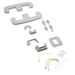 Kolumna ruchoma 1-komorowa dwustronna 2m, aluminiowa, Legrand