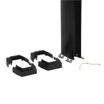 Kolumna 2-komorowa 2,7m, czarna, Legrand