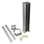 Minikolumna 4-komorowa 0,68m, aluminiowa, Legrand