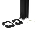 Kolumna 4-komorowa 3,3m, czarna, Legrand