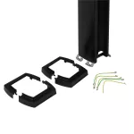 Kolumna uniwersalna 2-komorowa 2,7m, czarna, Legrand