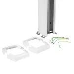 Kolumna uniwersalna 2-komorowa 3,9m, biała, Legrand