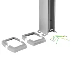 Kolumna uniwersalna 2-komorowa 3,9m, aluminiowa, Legrand