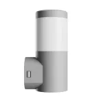 STELLA COLUMN WALL GU10 6W CCT 230V 270ST IP44 IK08 100X120X245MM SZARY OKRĄGŁA ELEWACYJNA