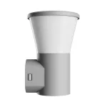 STELLA ROUND WALL GU10 6W CCT 230V 270ST IP44 IK08155X160X230MM SZARY OKRĄGŁA ELEWACYJNA