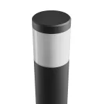 STELLA COLUMN GU10 6W CCT 230V 270ST IP44 IK08 175X722MM CZARNY OKRĄGŁA