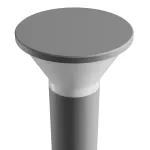 STELLA ROUND GU10 6W CCT 230V 270ST IP44 IK08 210X765MM SZARY OKRĄGŁA