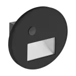 Oprawa dekoracyjna LED z czujnikiem ruchu WEKTOR LED C PIR 1,2W BLACK CCT